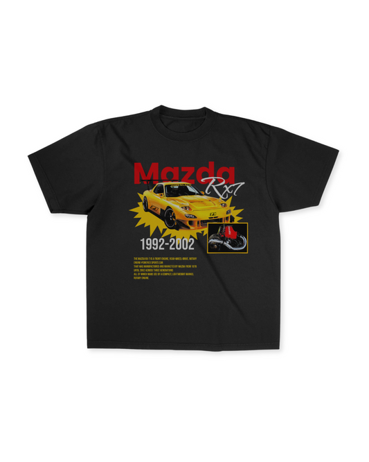 Mazda RX-7 Yellow JDM Tee
