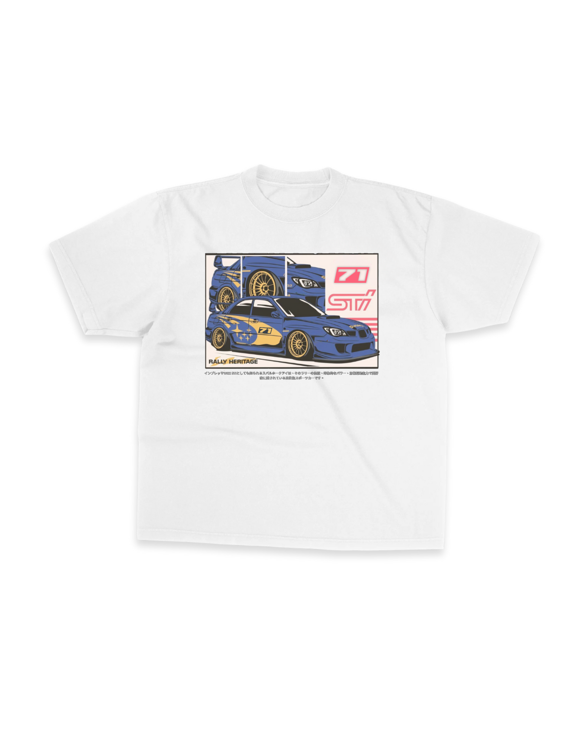 SUBARU RALLY HERITAGE T-SHIRT