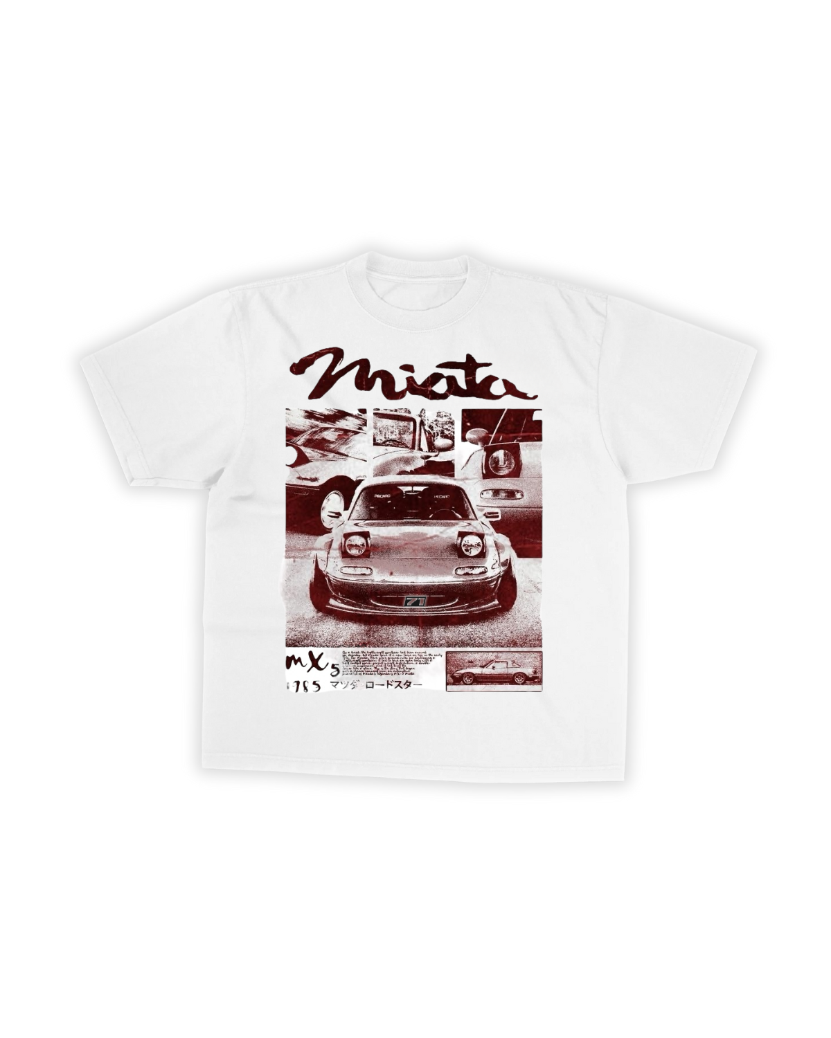 Miata MX-5 Retro JDM Tee